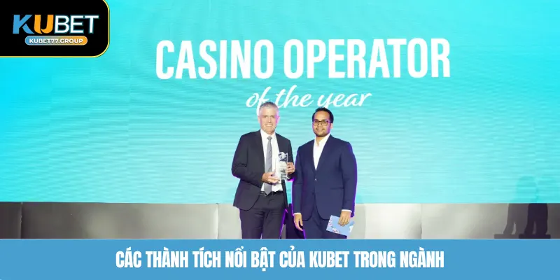 Các thành tích nổi bật của KUBET77 trong ngành